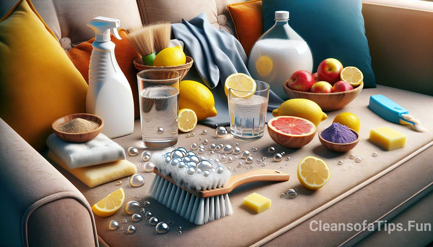 DIY upholstery cleaners image