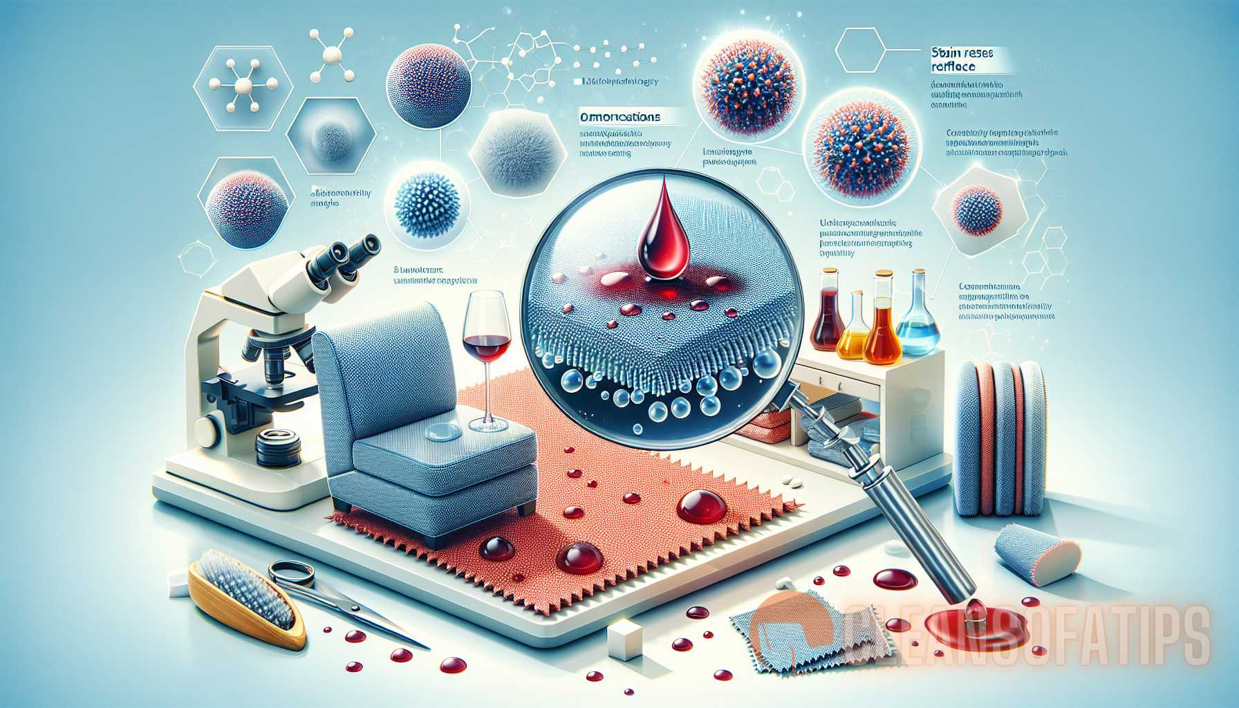 Illustration for section: The use of nanotechnology in fabric care offers several advantages over traditional fabric treatment - nanofabric care