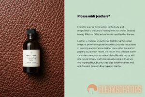 Natural oil leather care benefits