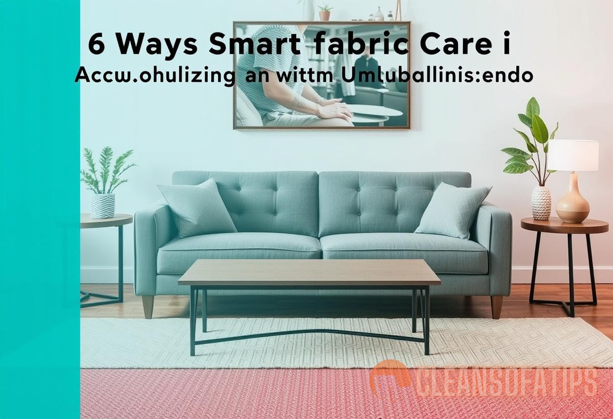 Illustration for section: Smart fabrics are utilized across various upholstery settings, from residential to commercial enviro - smart fabric care